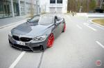 BMW M4 Convertible on Vossen Wheels (VPS-314T) 2017 года